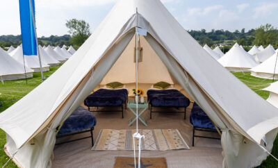 Braddan Bridge Glamping – Bell Tent 01